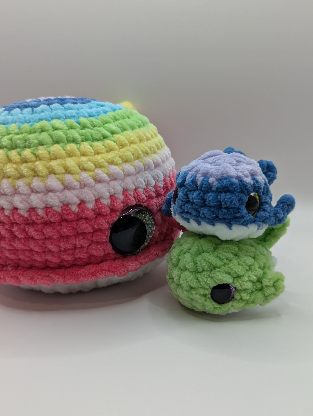 Mama Whale with Babies