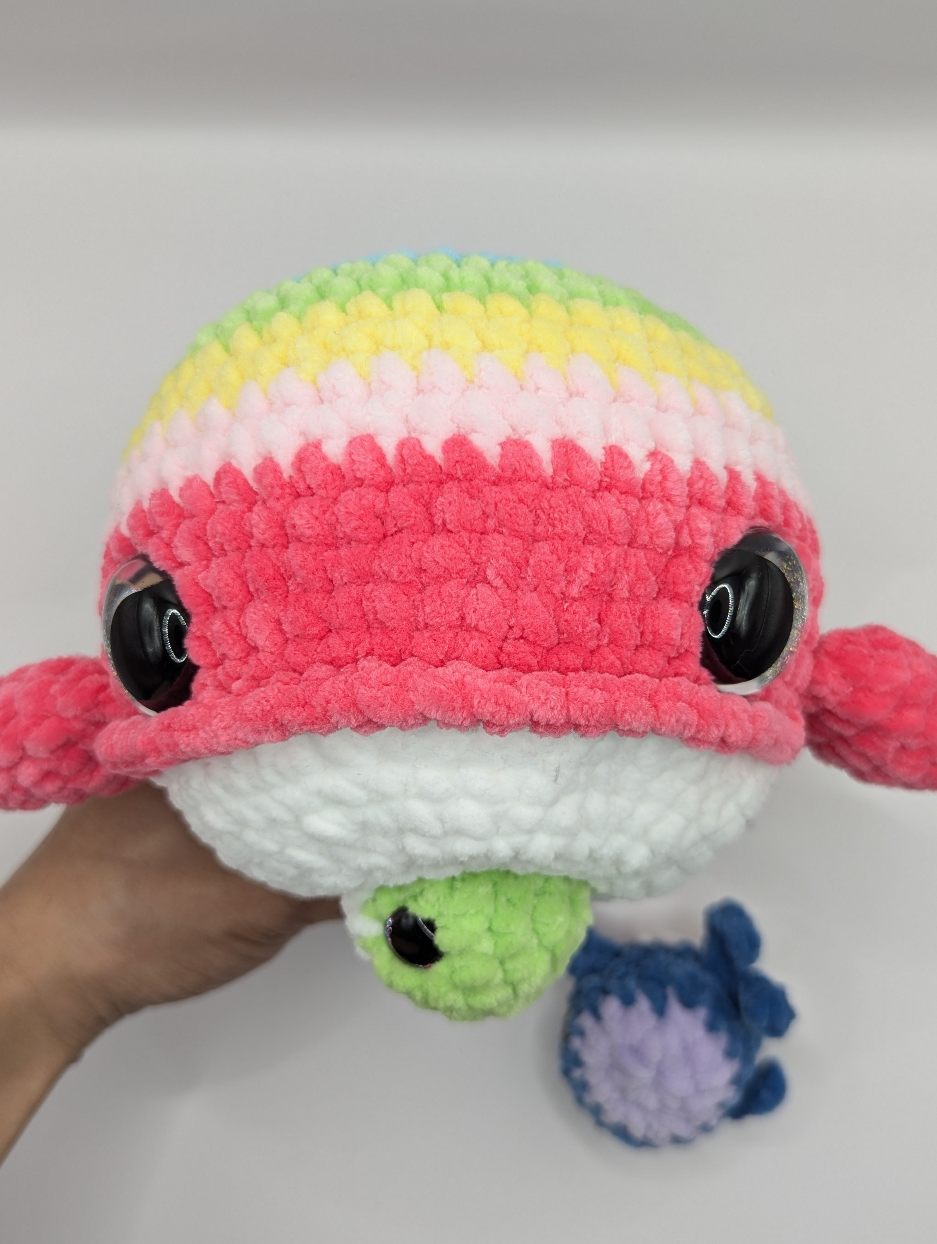 Mama Whale with Babies