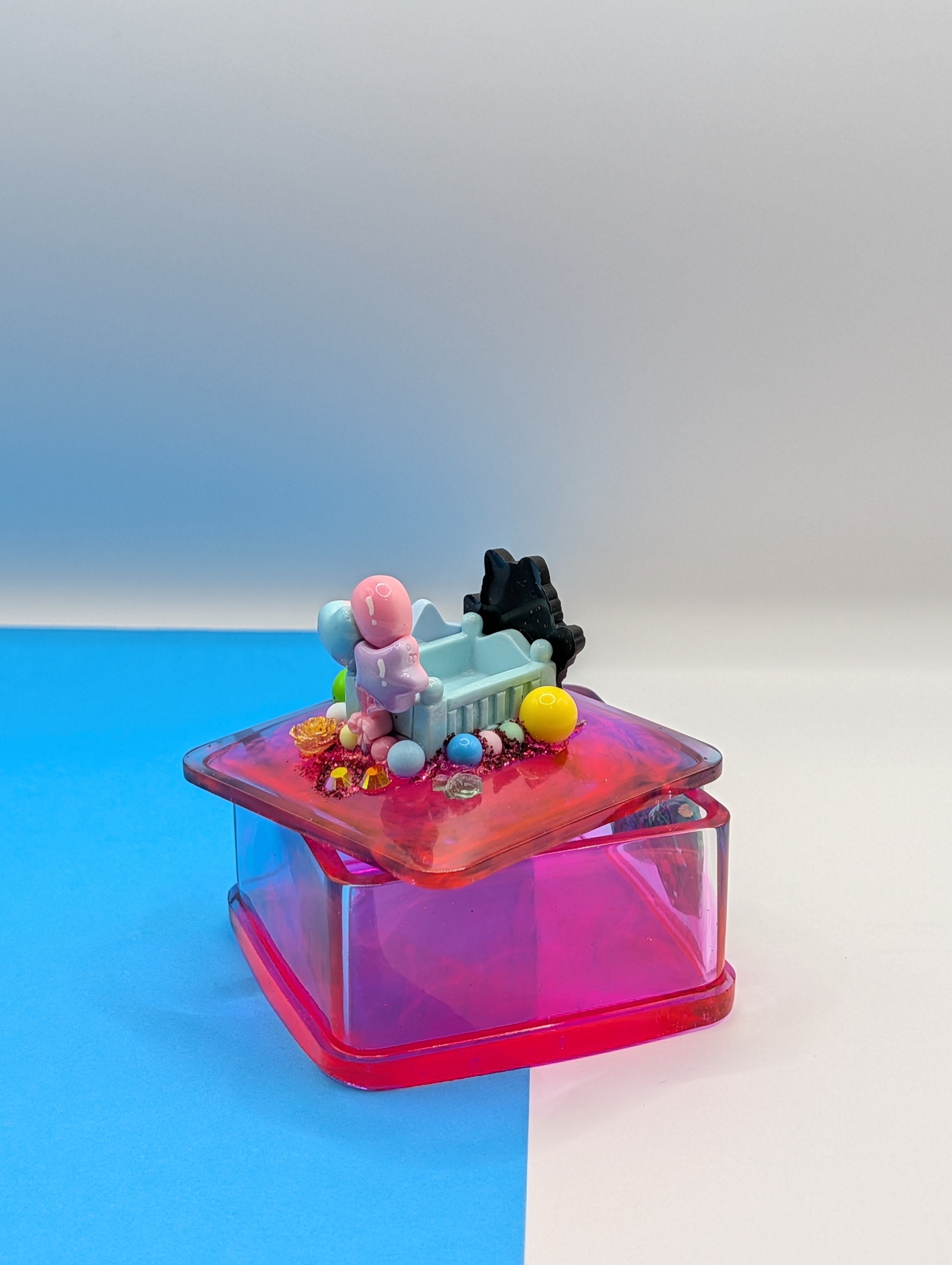 Resin Trinket/Keepsake Box