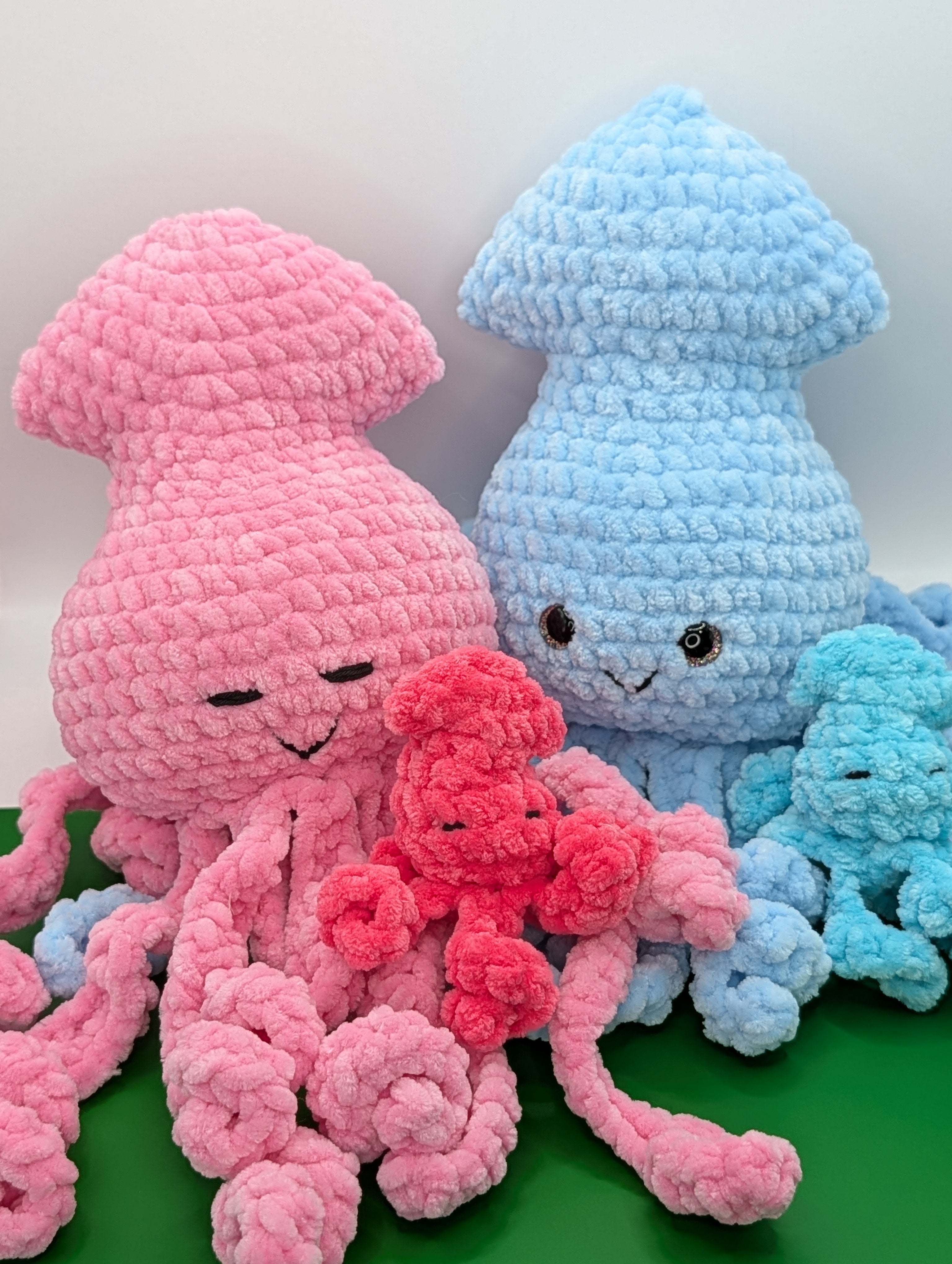 Mama Squid with Baby