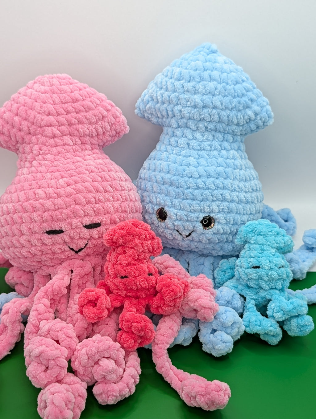 Mama Squid with Baby