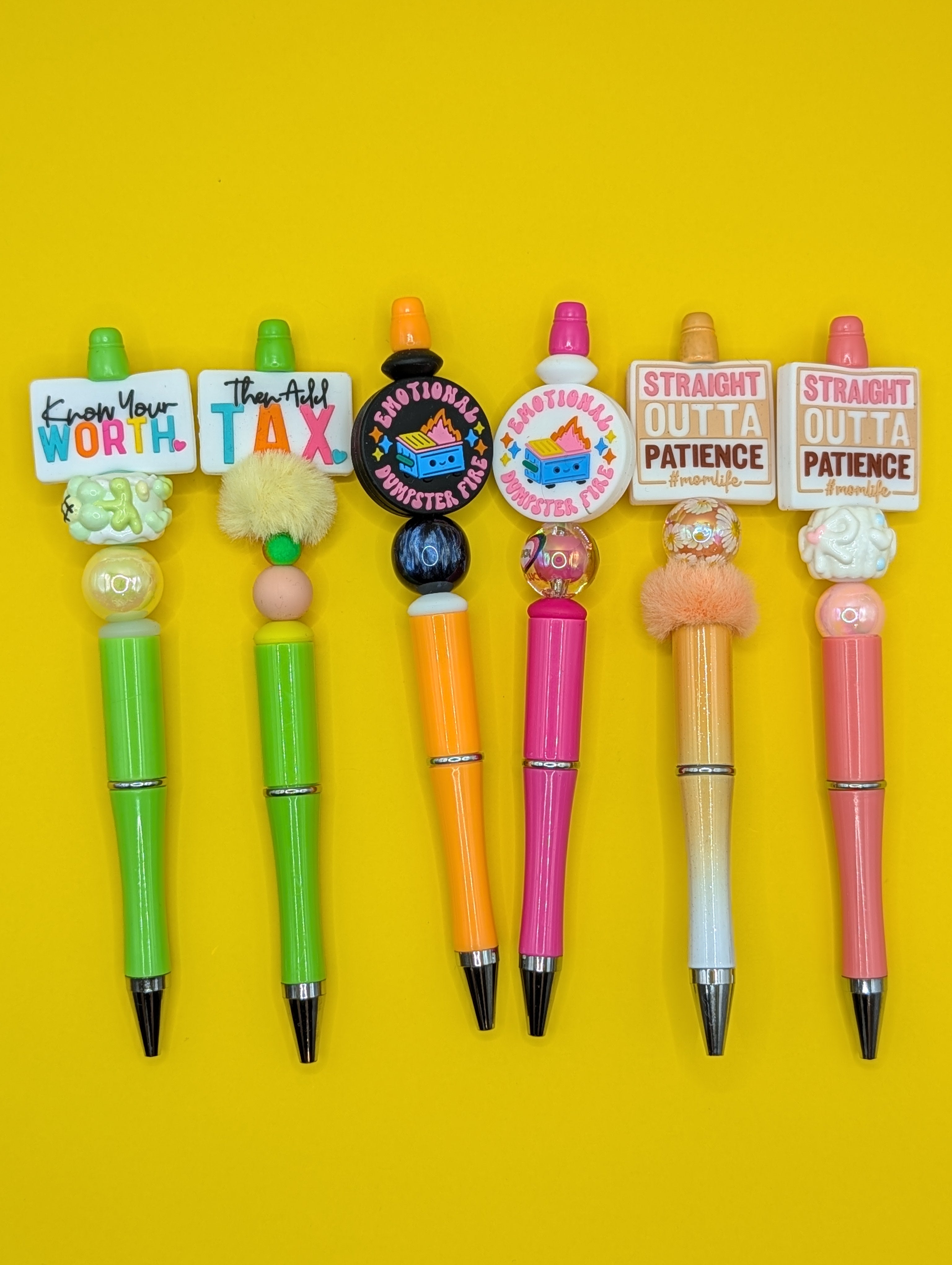 Cute Beaded Pens