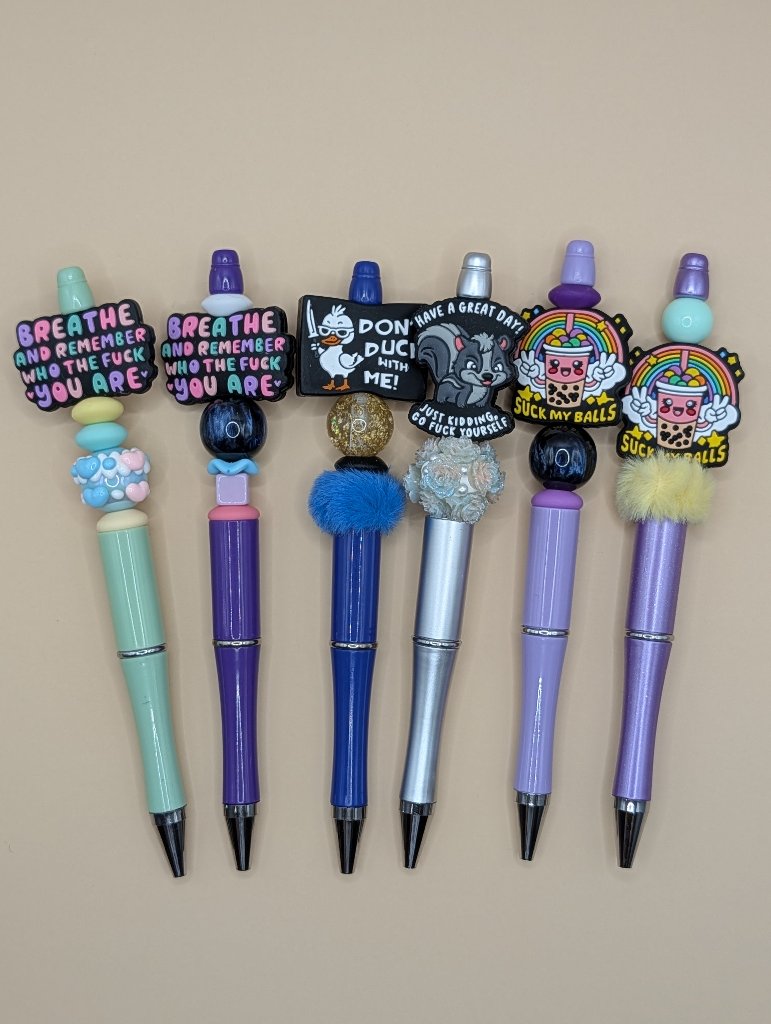 Cute Beaded Pens