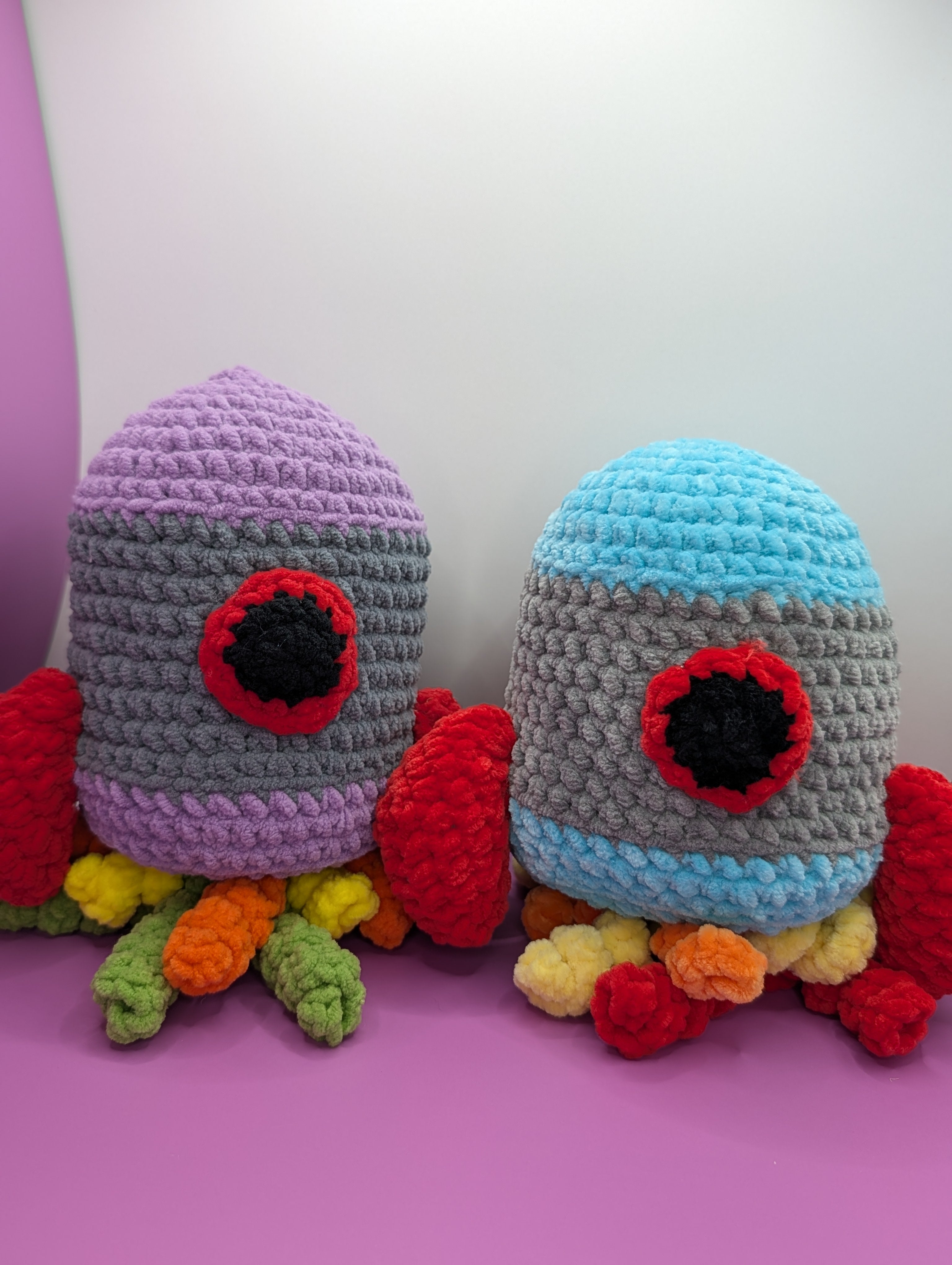 Cosmo and Pip - Rocket and Alien Duo